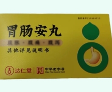 达仁堂胃肠安丸价格对比 80丸 大丸