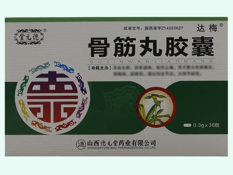 骨筋丸胶囊(德元堂/达梅)