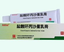 盐酸环丙沙星乳膏(白云山)价格对比 10g