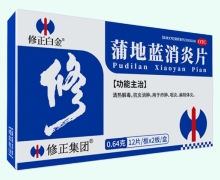 修正白金蒲地蓝消炎片价格对比 24片 亿帆制药