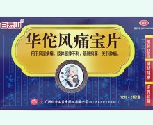 华佗风痛宝片价格对比 24片 白云山