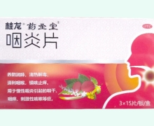 桂龙药圣堂咽炎片价格对比 45片