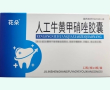 花朵人工牛黄甲硝唑胶囊价格对比 48粒
