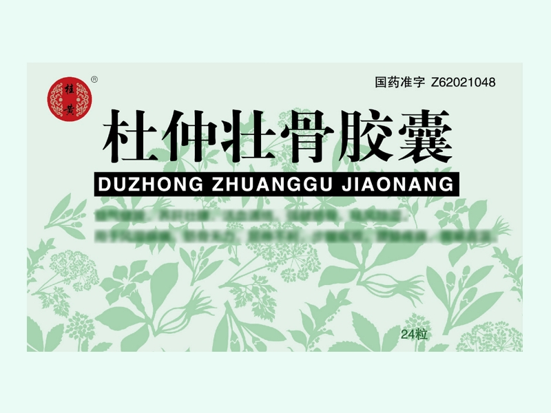 杜仲壮骨胶囊(桂黄)