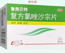 复方氯唑沙宗片(鲁南贝特)价格对比 24片