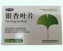 银杏叶片价格对比 0.4g*36片 晨光药业