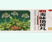 麦味地黄丸价格对比 10丸 广盛原