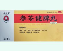 乔致庸参苓健脾丸价格对比 6丸
