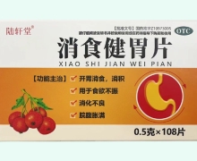 陆轩堂消食健胃片价格对比 108片