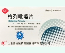 格列吡嗪片价格对比 30片 鲁抗医药