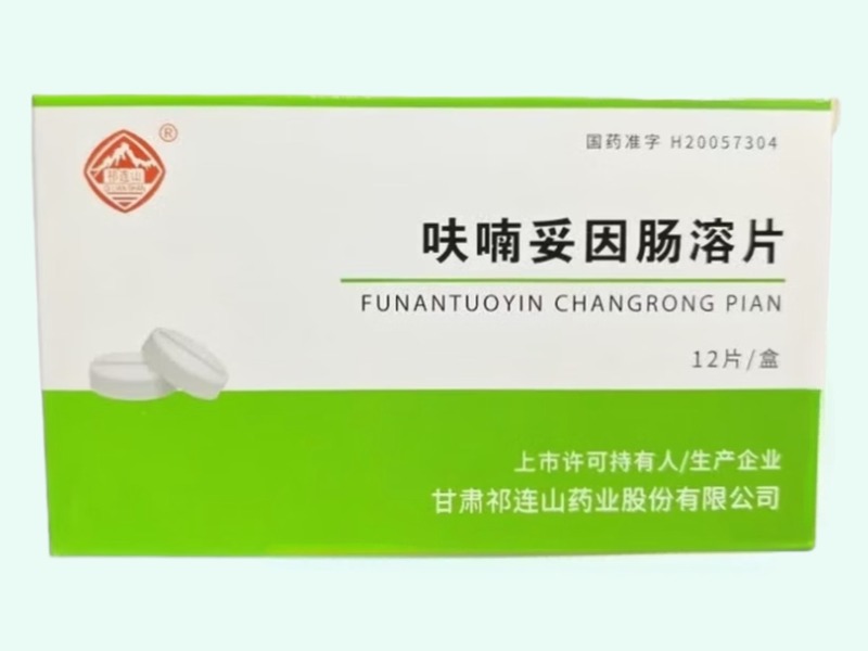 呋喃妥因肠溶片(祁连山)