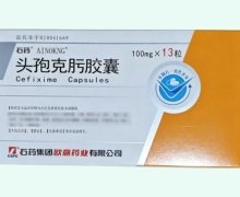 石药头孢克肟胶囊价格对比 13粒 AINOKNG