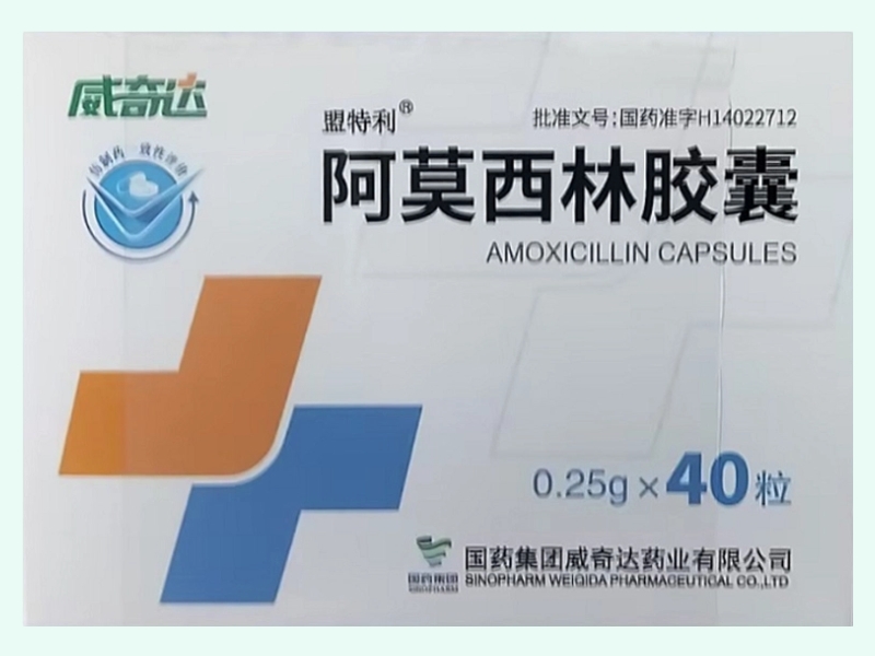 阿莫西林胶囊(盟特利/威奇达)