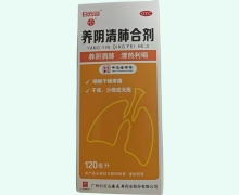 养阴清肺合剂价格对比 120ml 白云山