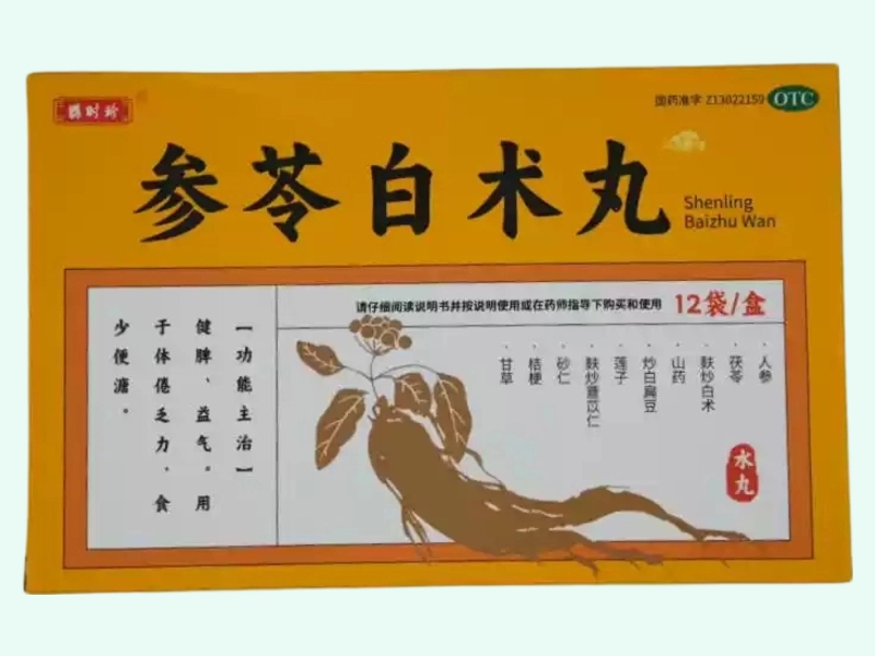参苓白术丸(鹊时珍)