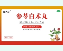 盖天力参苓白术丸价格对比 7袋