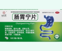 九芝堂肠胃宁片价格对比 10片