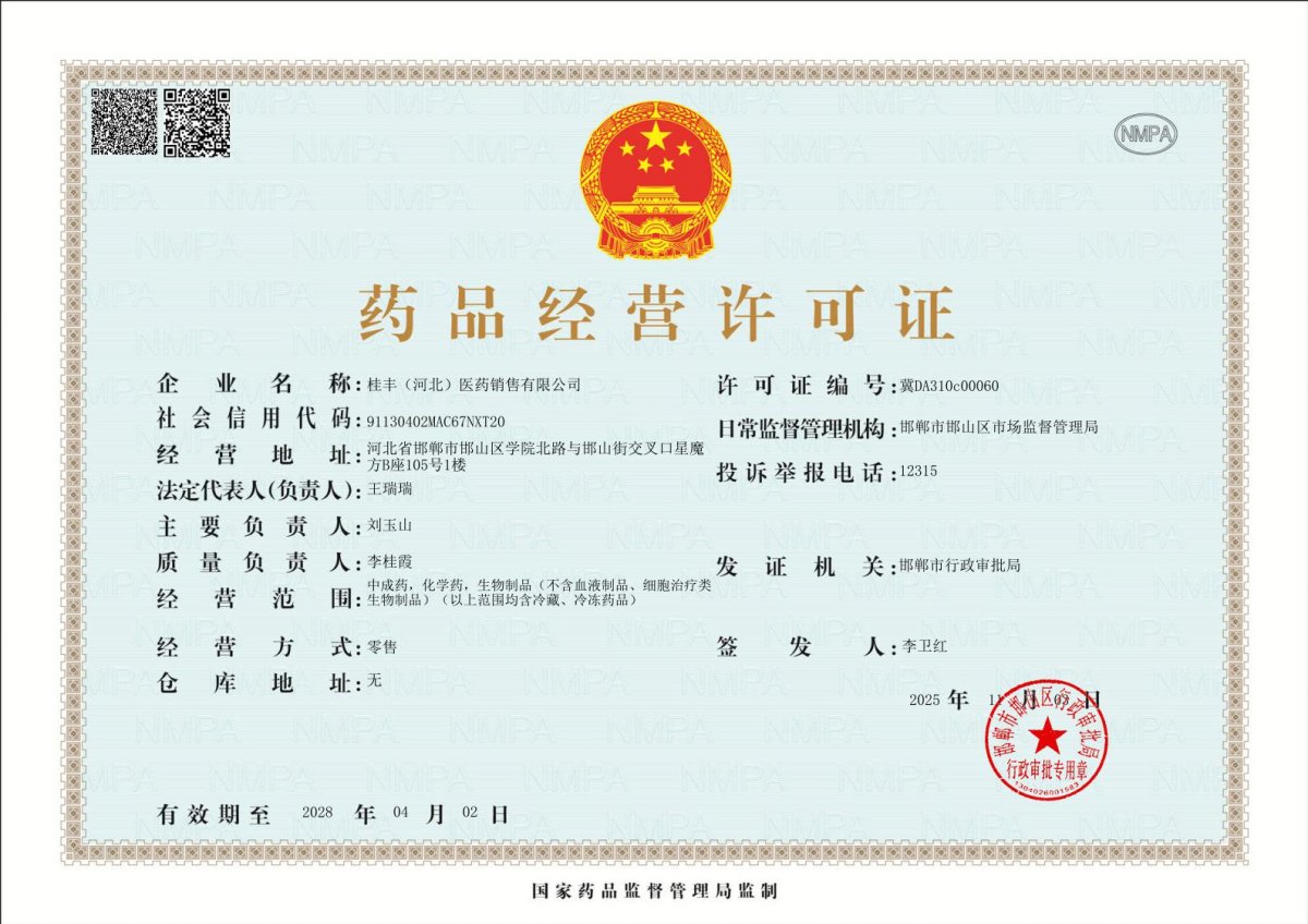 药品经营许可证