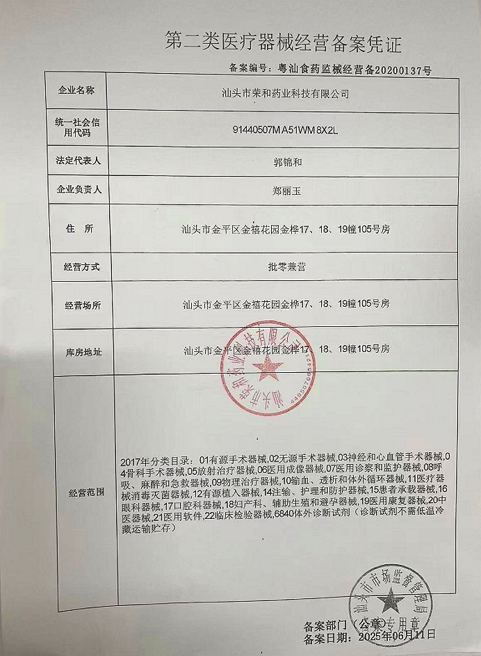 2類器械經營備案