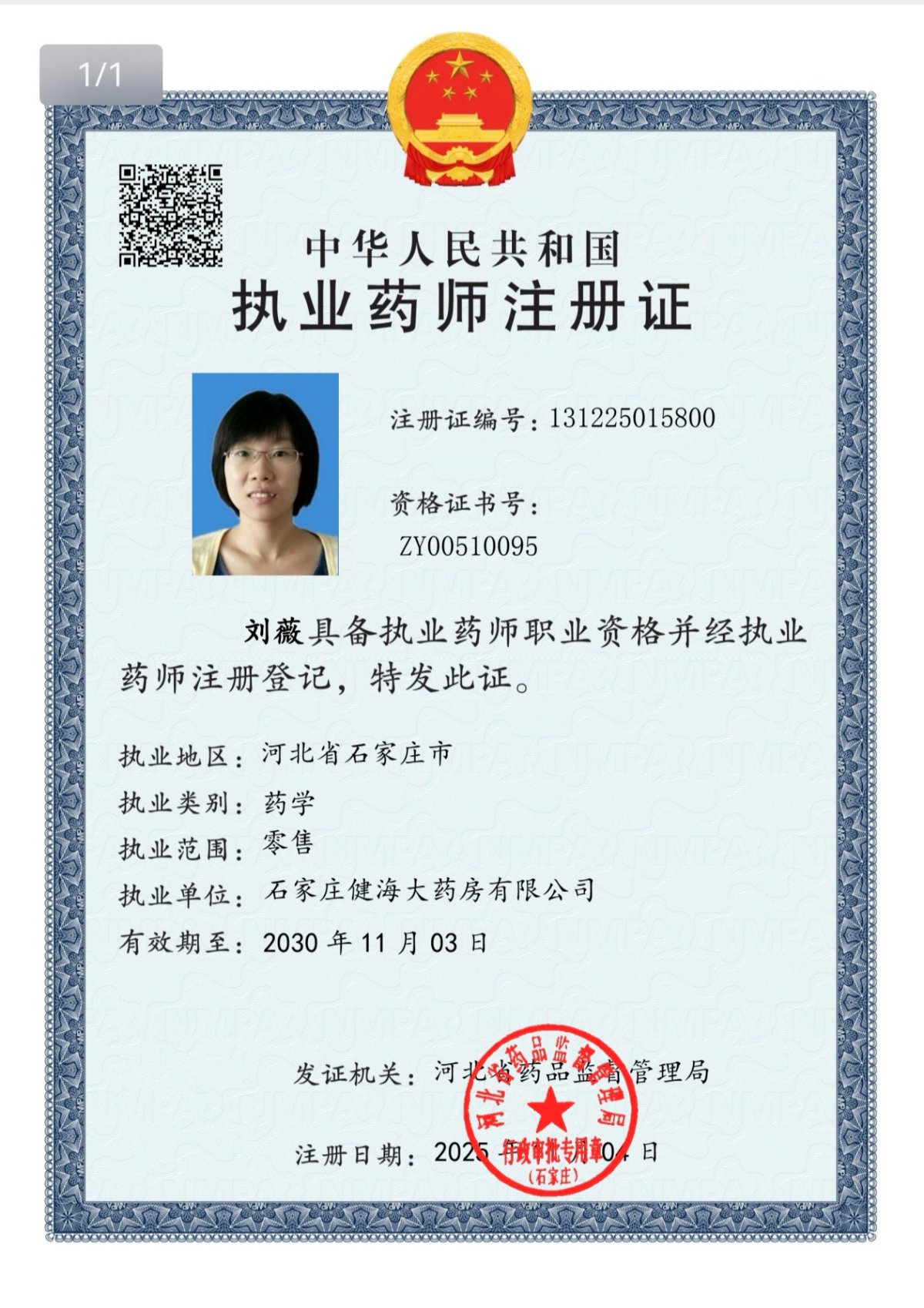 药师资质1