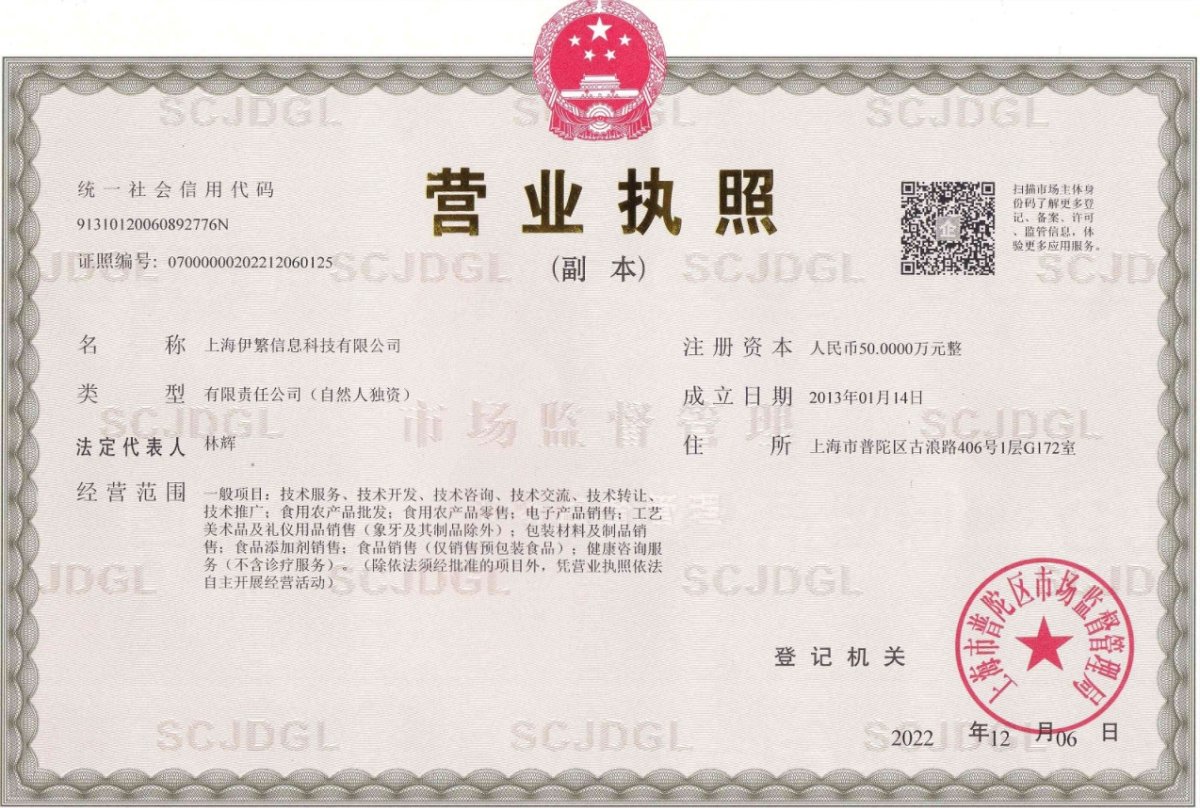 药品经营许可证